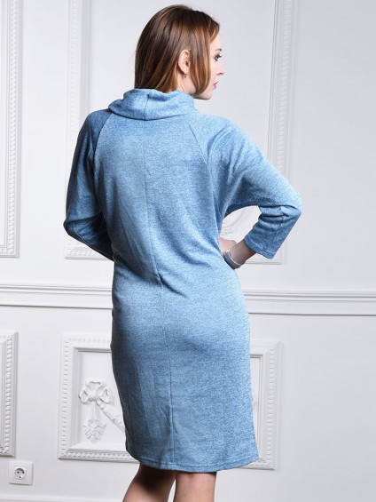 Платье мод. 1446-5 цвет Голубой