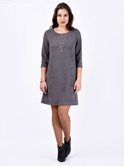 Платье мод. 1454 цвет Серый