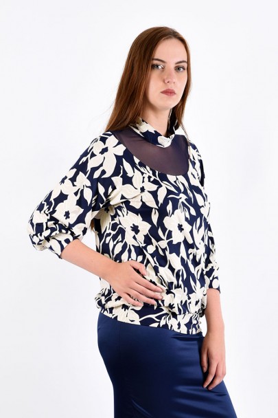 Блуза мод. 1506 цвет Молочный