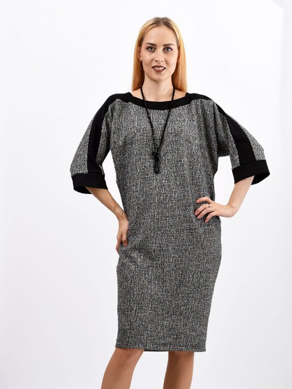 Платье мод. 1523-1 цвет Серый