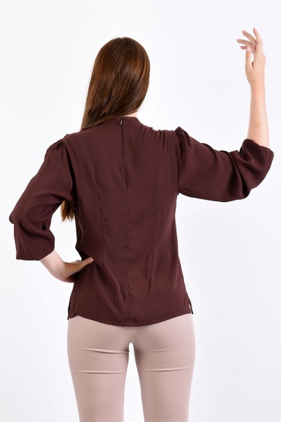 Блуза мод. 1524 цвет Коричневый