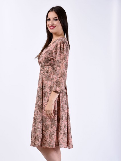 Платье мод. 1715-2 цвет Розовый
