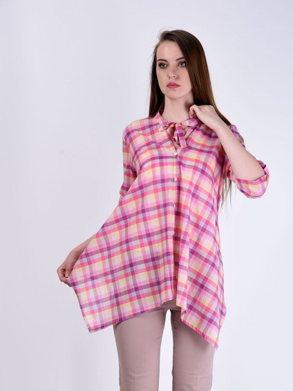 Блуза мод. 3516 цвет Розовый