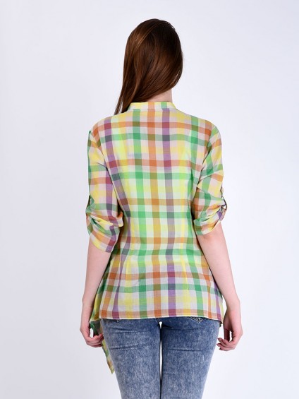 Блуза мод. 3516 цвет Салатовый