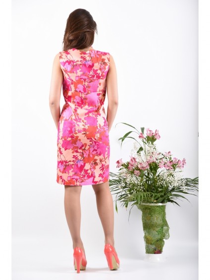 Платье мод. 3718 цвет Персиковый