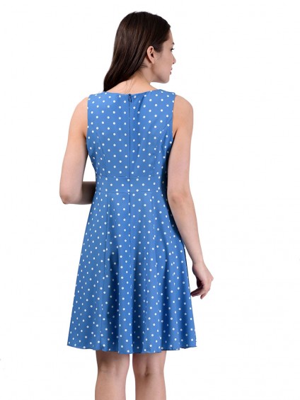 Платье мод. 3721 цвет Голубой